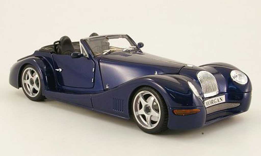 Morgan Aero 1/18 Maisto 8 blue diecast model cars
