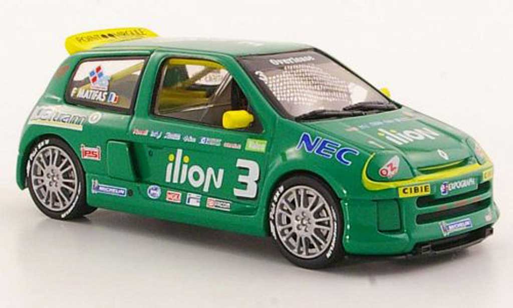 Renault Clio V6 1/43 Eagle V6 II No.3 Ilion F.Matifas Trophy diecast model cars