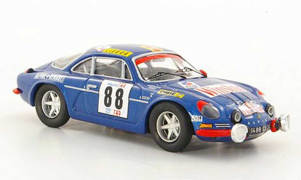 Alpine A110 1/43 Trofeu 1600 S No.88 J.P.Nicolas / J.Todt TAP Rally 1971 diecast model cars