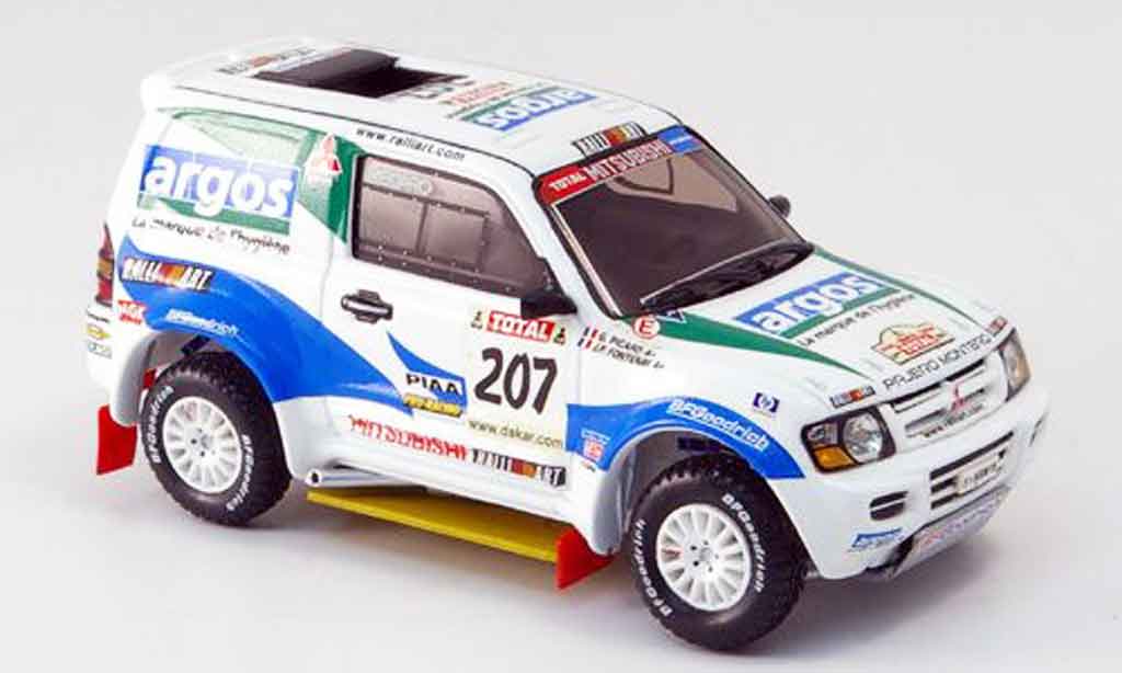 Mitsubishi Pajero Evolution 1/43 IXO Evolution No.207 JP.Fontenay Rally Dakar 2002 diecast model cars