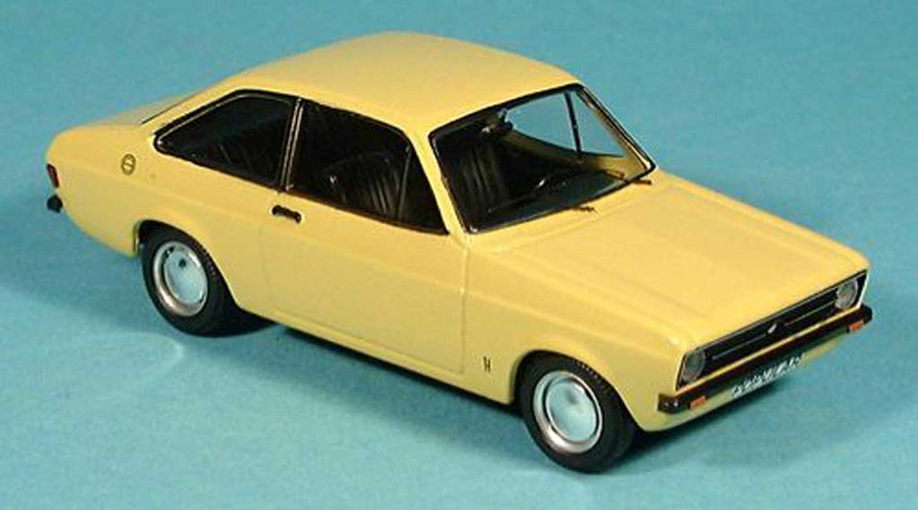 Ford Escort MK2 1/43 Trofeu MK2 1100 yellow diecast model cars