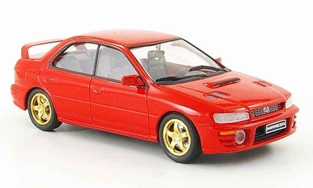 Subaru Impreza 1/43 Trofeu red diecast model cars
