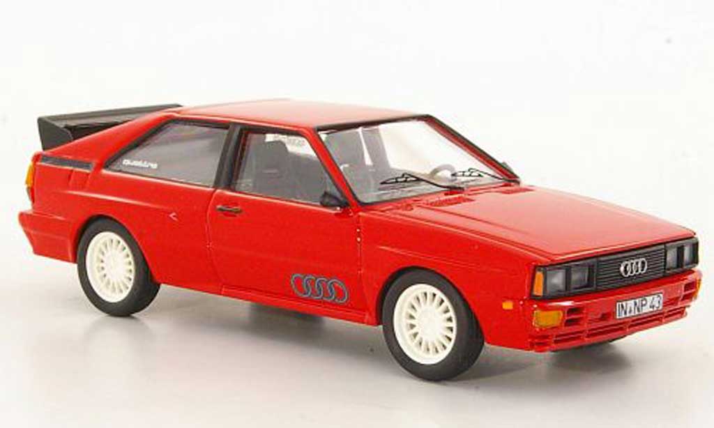 Audi Quattro 1/43 Trofeu red LHD diecast model cars