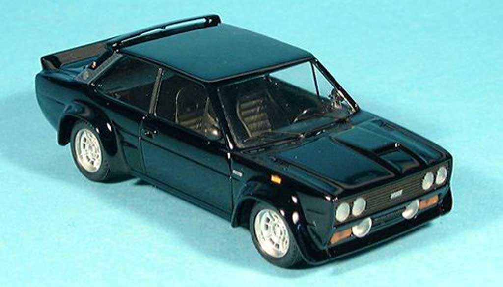Fiat 131 Abarth 1/43 Trofeu Abarth black diecast model cars