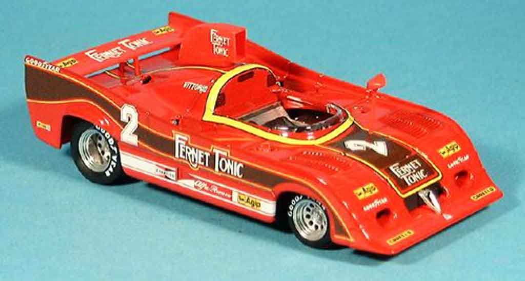 Alfa Romeo 33.3 1977 1/43 Brumm 1977 sc 12 no.2 brambilla sieger 500 km monza 1977 diecast model cars