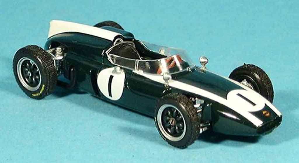 Cooper T53 1/43 Brumm No.1 J.Brabham Sieger GP Grossbritannien 1960 diecast model cars