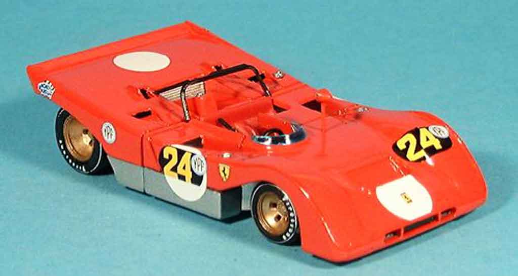 Ferrari 312 PB 1/43 Brumm PB no.24 ignazio giunti buenos aires 1971 diecast model cars