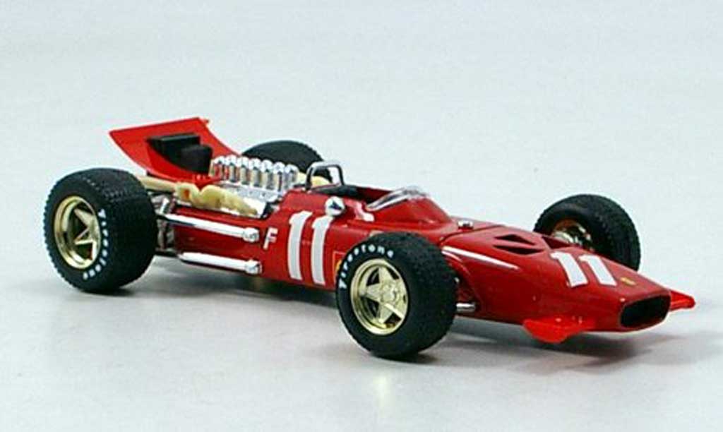Ferrari 312 F1 1/43 Brumm F1 No.11 C.Amon GP Monte Carlo 1969 diecast model cars