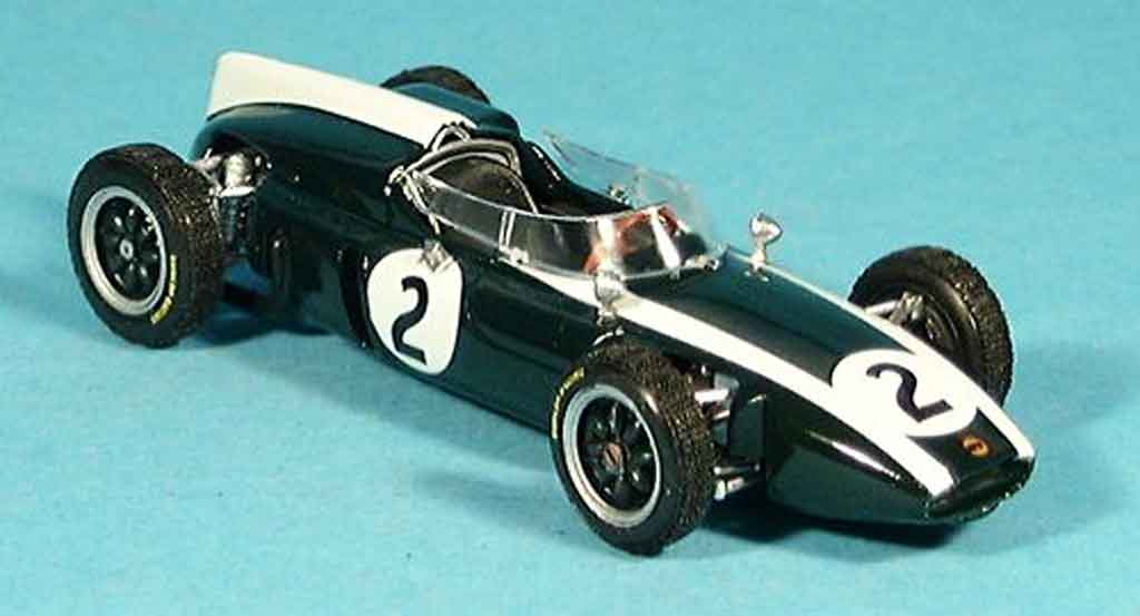 Cooper T53 1/43 Brumm No.2 B.McLaren Zweiter GP Grossbritannien 1960 diecast model cars