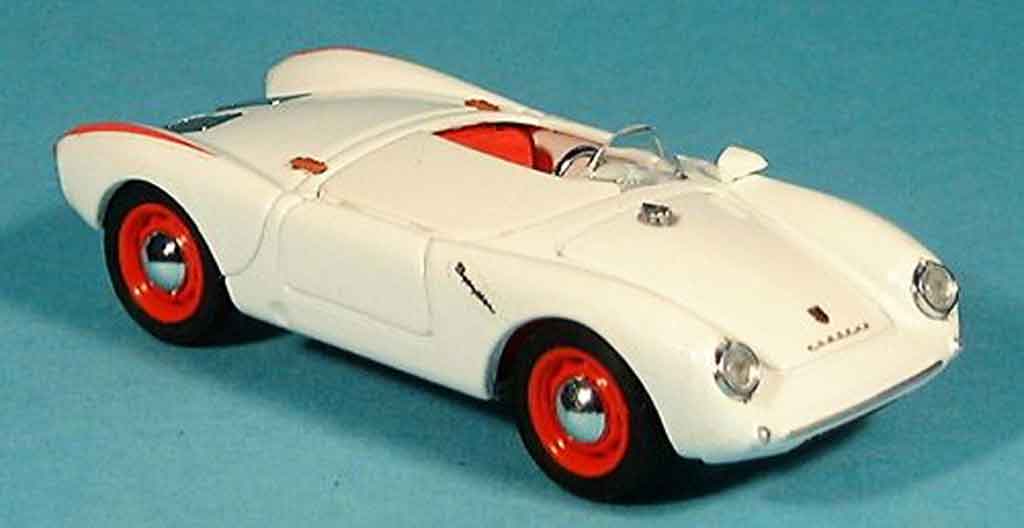 Porsche 550 1954 1/43 Brumm 1954 white Strassenversion diecast model cars