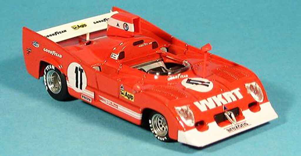 Alfa Romeo 33.3 1975 1/43 Brumm 1975 tt 12 no.11 pescarolo bell 1000 km monza diecast model cars