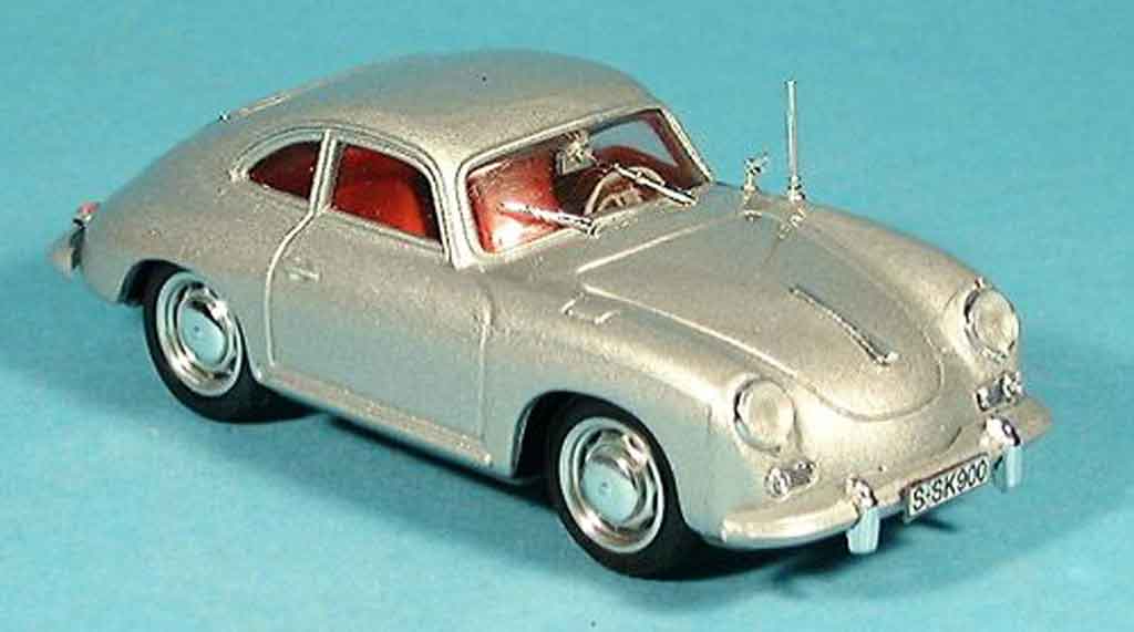 Porsche 356 1963 1/43 Brumm 1963 C Coupe grey metallisee diecast model cars