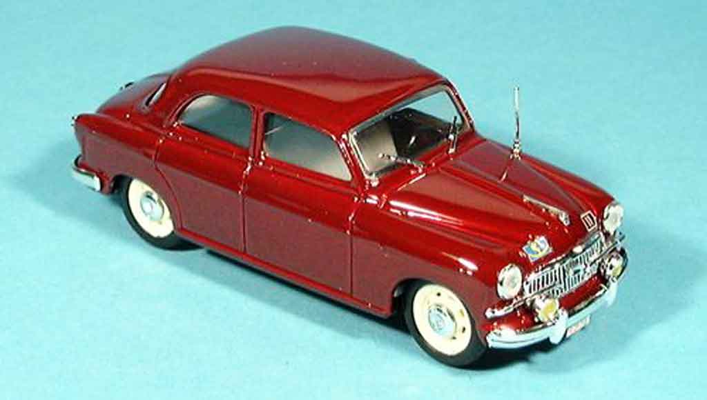 Fiat 1400 1/43 Brumm B red police Zivilstreife 1956 diecast model cars