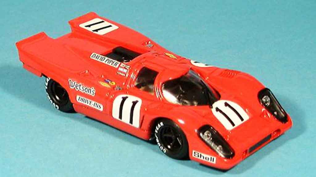 Porsche 917 1970 1/43 Brumm 1970 No.11 Piper Adamovicz 1000km Monza diecast model cars
