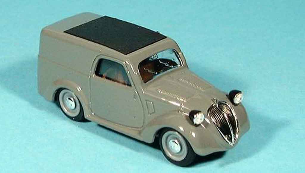 Fiat 500 1/43 Brumm B grey 1946 diecast model cars