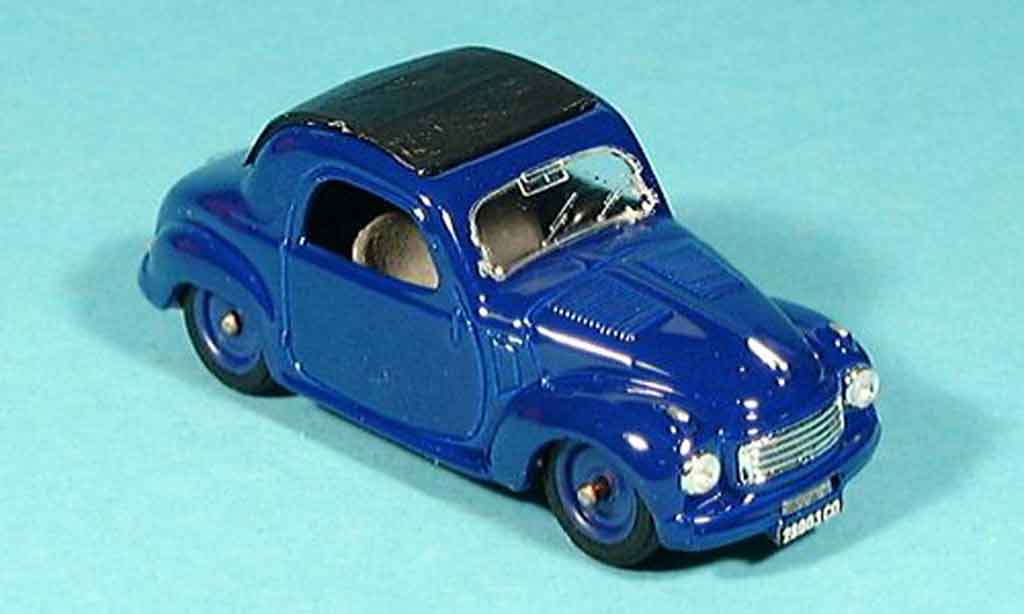 Fiat 500 1/43 Brumm C Chiusa blue 1949 diecast model cars
