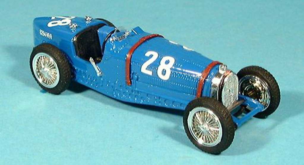 Bugatti Type 59 1/43 Brumm G.P. Monaco 1933 diecast model cars