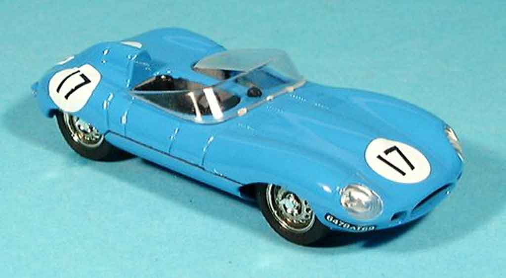 Jaguar D-Type 1954 1/43 Brumm 1954 hp 260 blue no. 17 diecast model cars