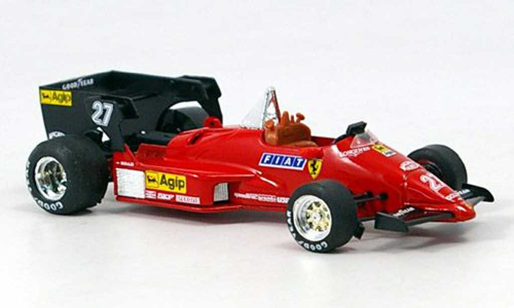 Ferrari 126 1984 1/43 Brumm 1984 C4 No.27 GP Belgien M.Alboreto diecast model cars