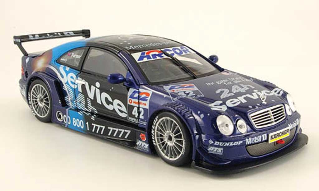 Mercedes Classe CL DTM 1/18 Maisto K DTM service 24 no. 42 2001 diecast model cars