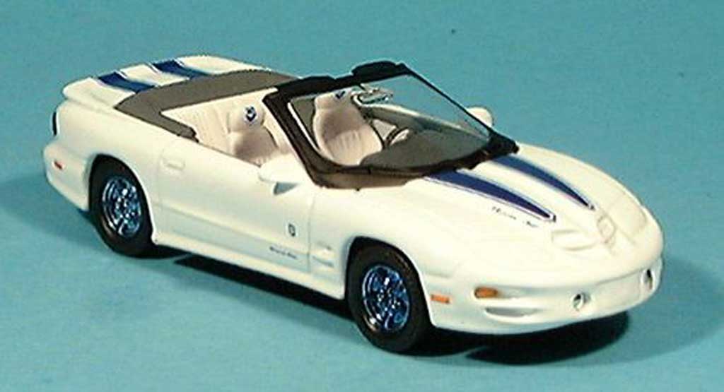 Pontiac Firebird 1999 1/43 Yat Ming 1999 Trans Am Convertible white diecast model cars