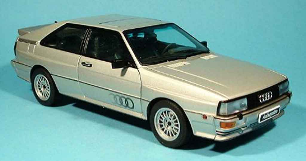 Audi Quattro 1/18 Autoart grey beige 1988 diecast model cars
