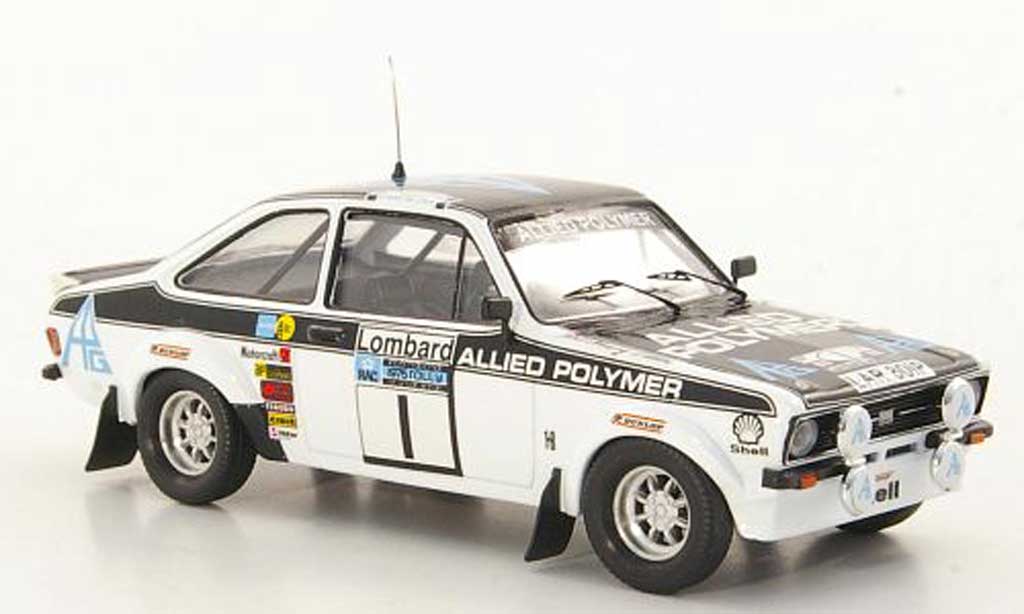Ford Escort RS 1800 1/43 Trofeu RS 1800 Allied Polymer T.Makinen / H.Liddon RAC Rally 1975 diecast model cars