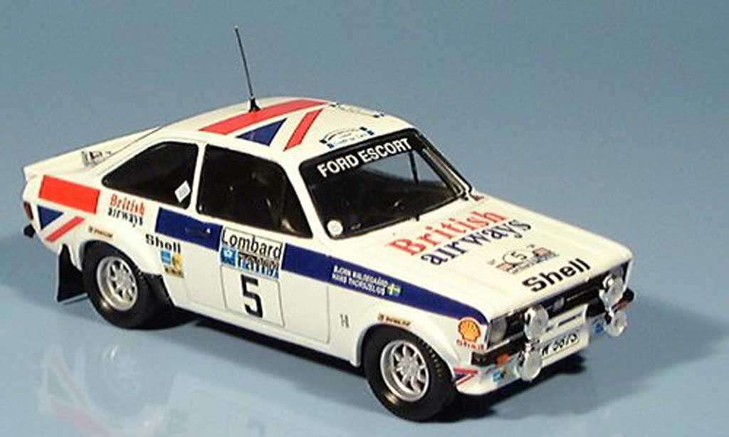 Ford Escort MK2 1/43 Trofeu MK2 RAC Rally Waldegaard-Thorszelius 1977 diecast model cars