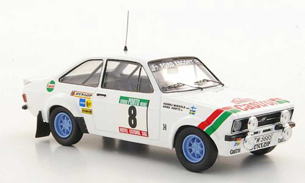 Ford Escort RS 2000 1/43 Trofeu RS 2000 No.8 H.Mikkola / A.Hertz Rally Portugal 1978 diecast model cars