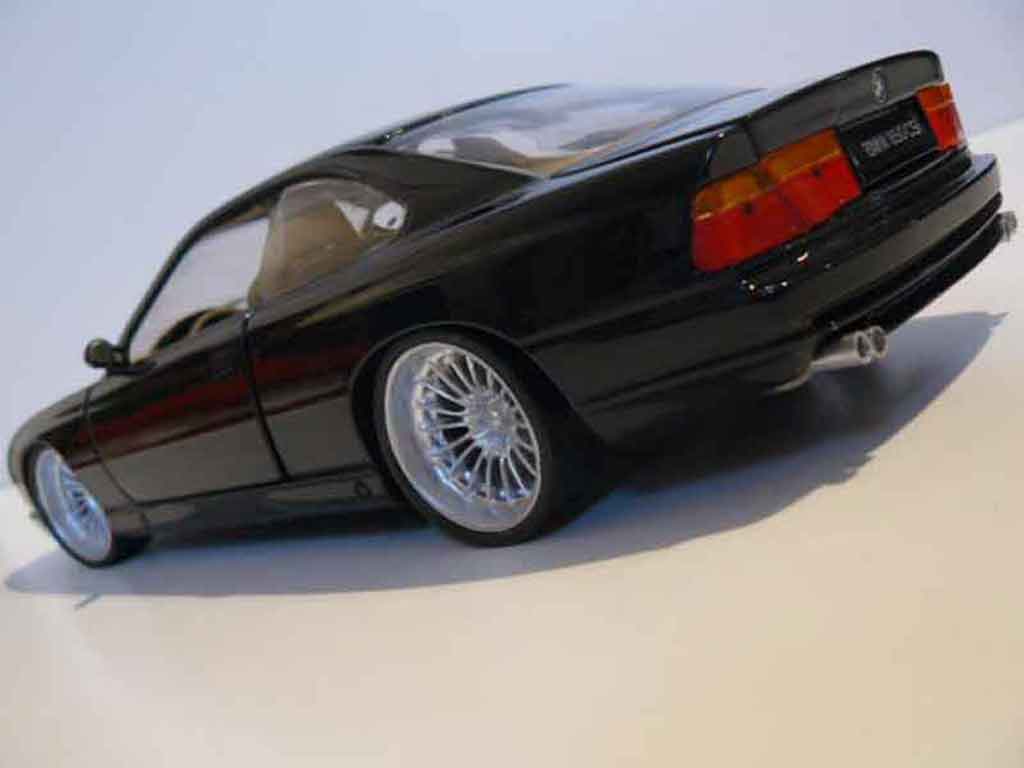 Bmw 850 csi e31 noir jantes alpina 1/18 Maisto