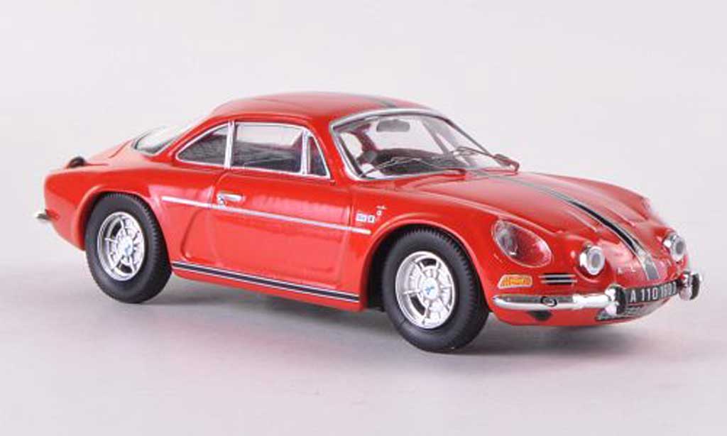 Alpine A110 1/43 Trofeu 1600 S red mit Streifen diecast model cars