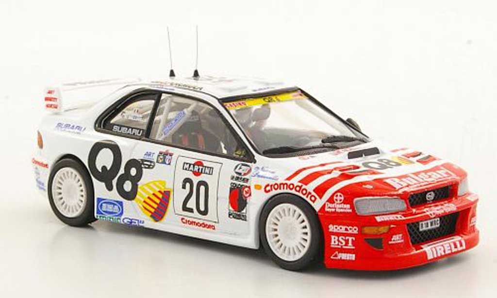 Subaru Impreza WRC 1/43 Trofeu WRC WRC No.20 A.Dallavilla / D.Fappani Rally San Remo 1998 diecast model cars
