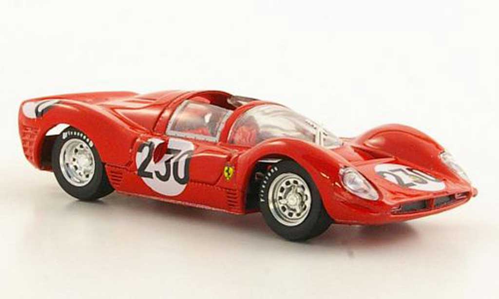 Ferrari 330 P3 1/43 Brumm P3 No.230 Bandini / Vaccarella Targa Florio 1966 diecast model cars