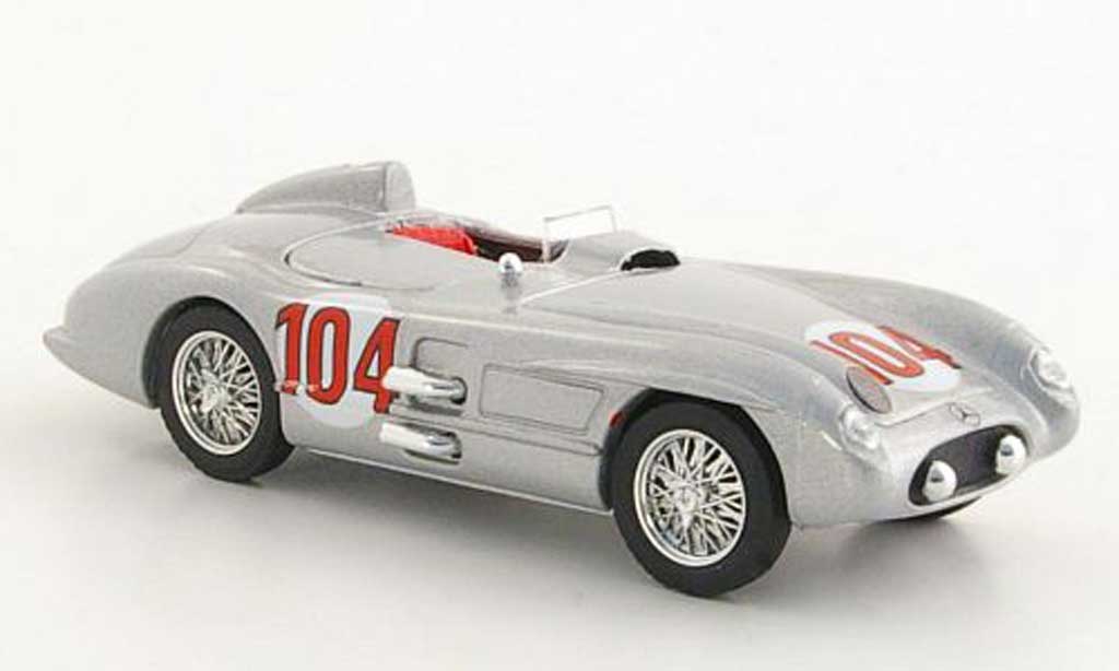 Mercedes 300 SLR 1/43 Brumm SLR No.104 Moss / Collins Targa Florio 1955 diecast model cars
