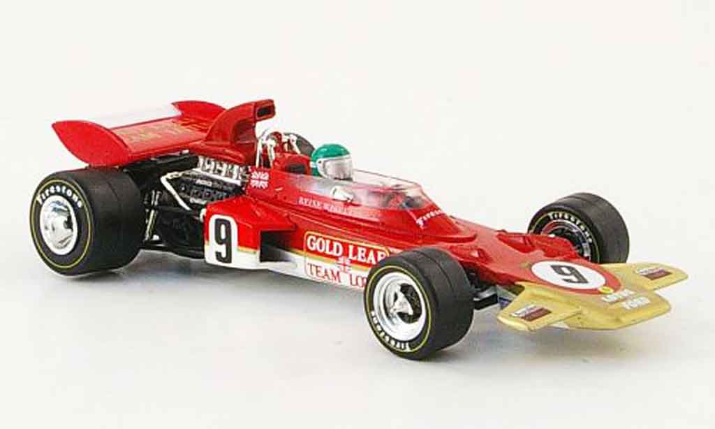 Lotus 72 1/43 Quartzo no.9 or leaf r.wisell gp deutschland 1971 diecast model cars