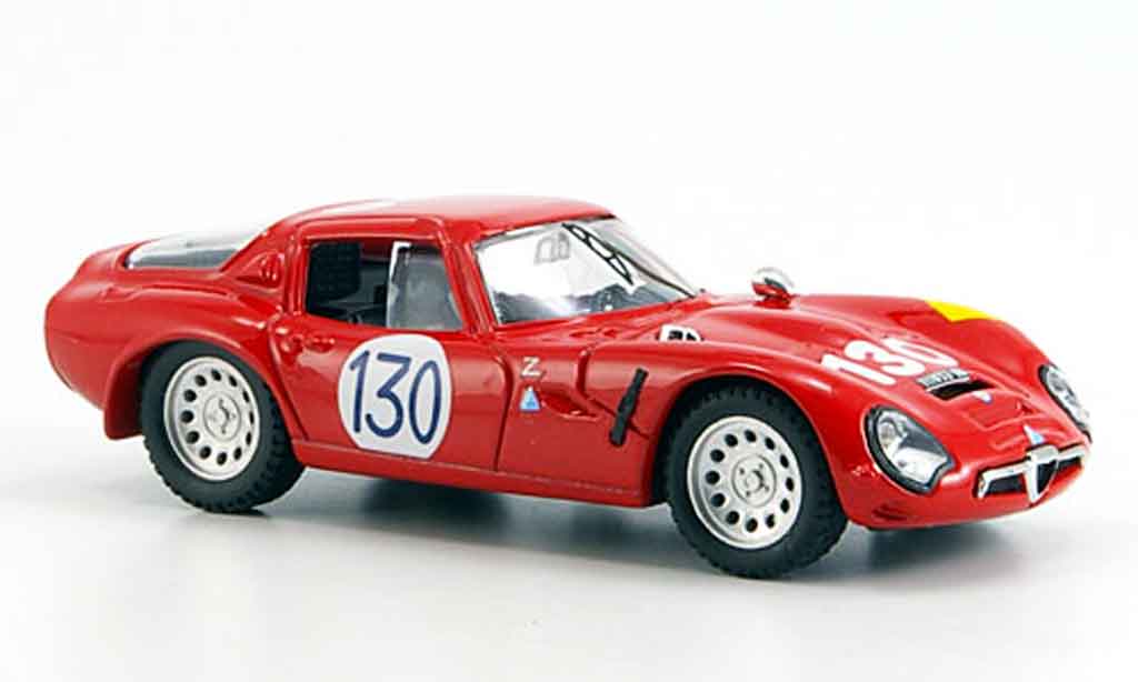 Alfa Romeo TZ2 1/43 Best no.130 bianchi bussinello targa florio 1966 diecast model cars