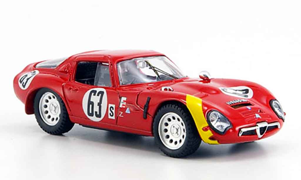 Alfa Romeo TZ2 1/43 Best no.63 geki andrey 12h sebring 1966 diecast model cars