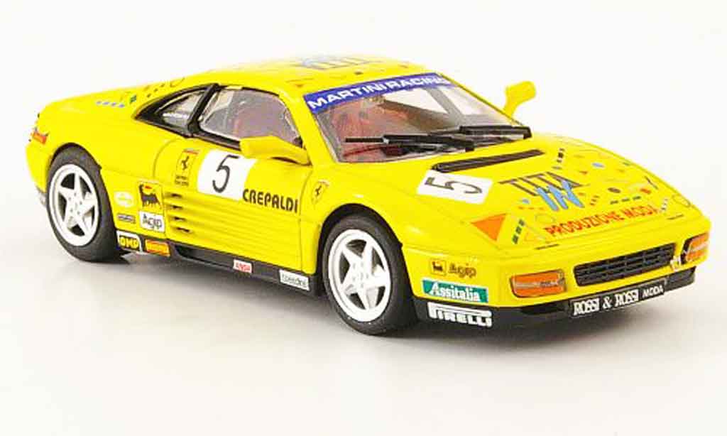 Ferrari 348 Challenge 1/43 Bang Challenge paolo rossi 1993 diecast model cars