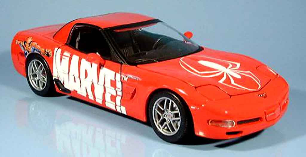 Chevrolet Corvette C5 Z06 1/18 Maisto C5 Z06 marvel diecast model cars