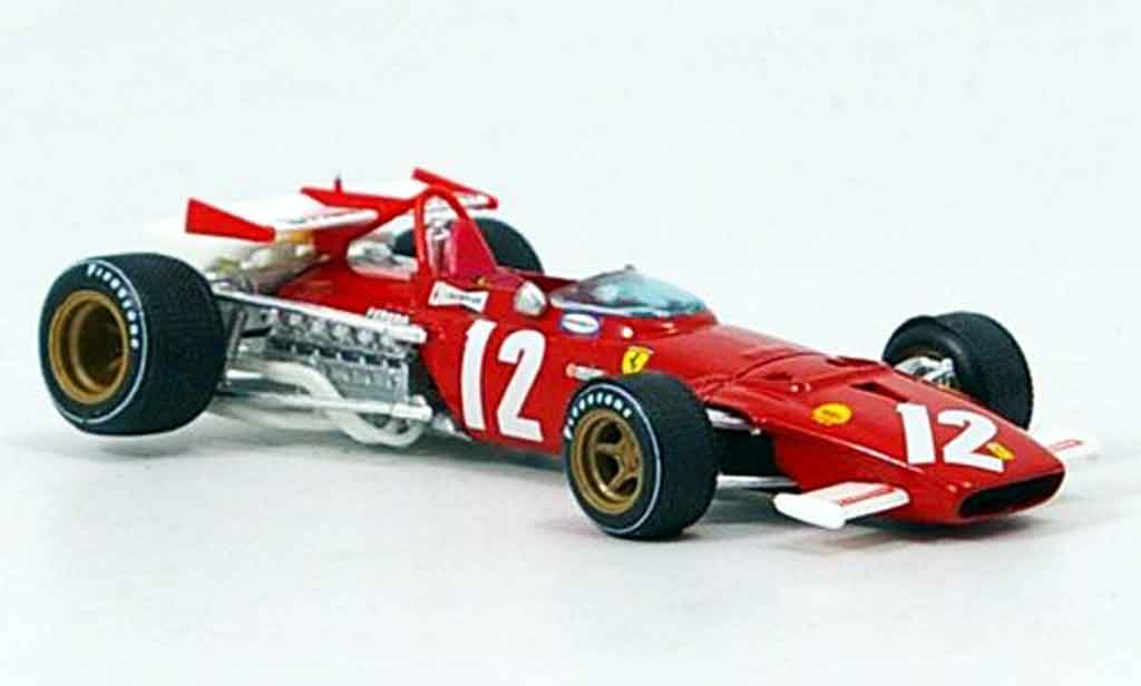 Ferrari 312 B 1/43 Brumm B b no.12 jacky ickx gp osterreich 1970 diecast model cars