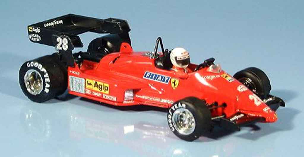 Ferrari 126 1984 1/43 Brumm 1984 C4 rene arnoux diecast model cars