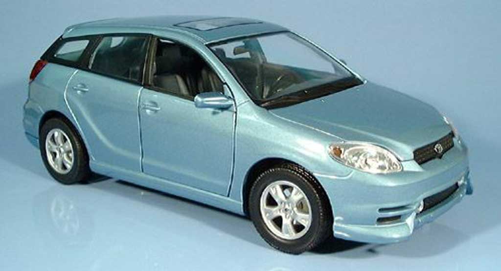 Toyota Matrix 1/18 Yat Ming blue 2003 diecast model cars