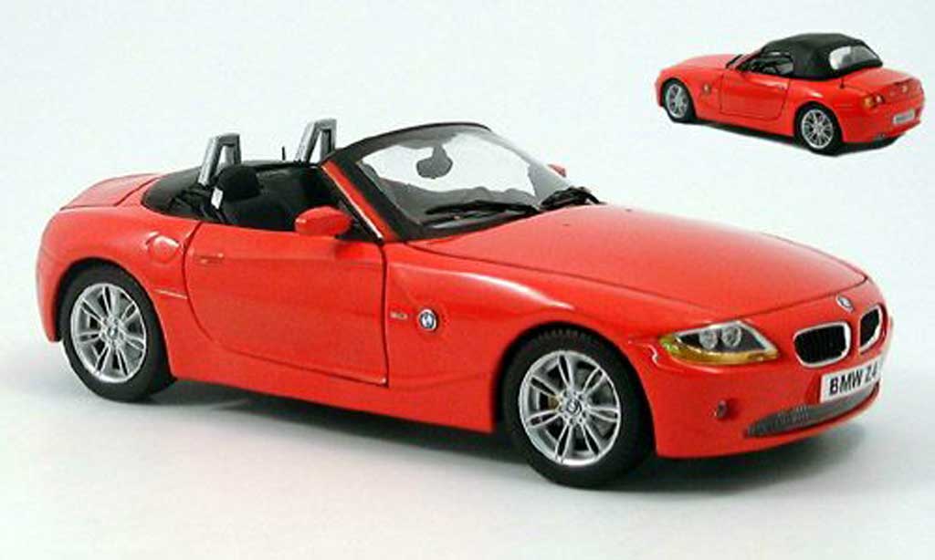 Bmw Z4 E85 1/18 Ricko E85 red 2002 diecast model cars
