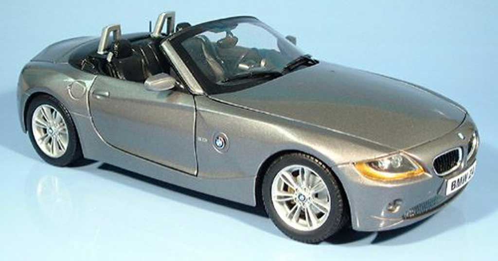 Bmw Z4 E85 1/18 Ricko E85 grey 2002 diecast model cars