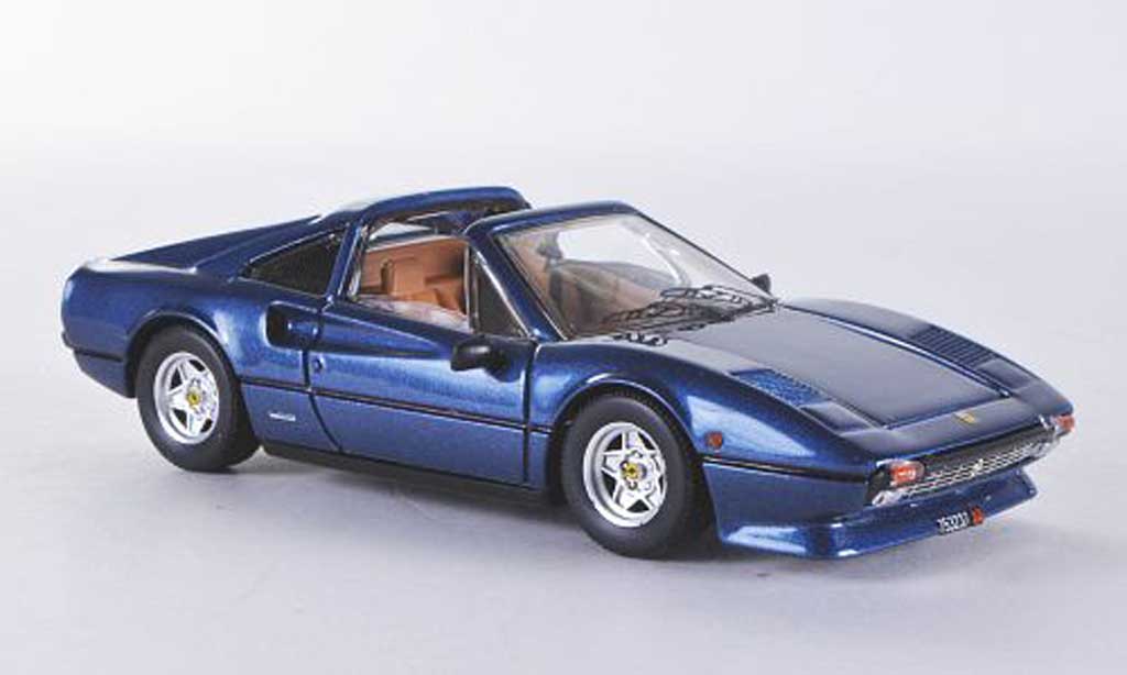 Ferrari 308 GTS 1/43 Best GTS met. blue Dach liegt bei diecast model cars