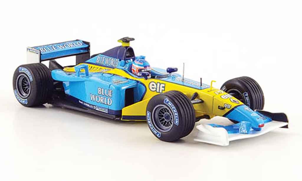 Renault F1 1/43 Eagle team rs 202 no.15 j.button 2002 diecast model cars