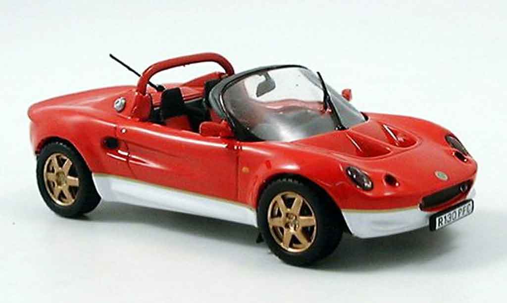 Lotus Elise 1/43 Maxi Car 49 red white diecast model cars