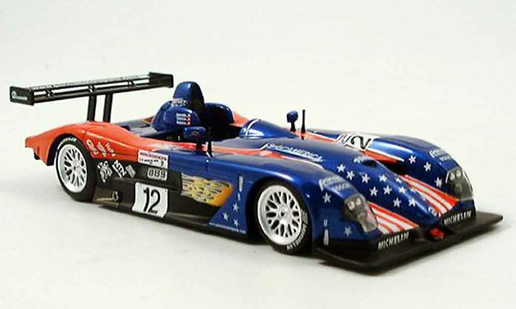 Panoz LMP01 1/43 IXO No 12 Jeannette Donohue Auberlen Le Mans 2002 diecast model cars