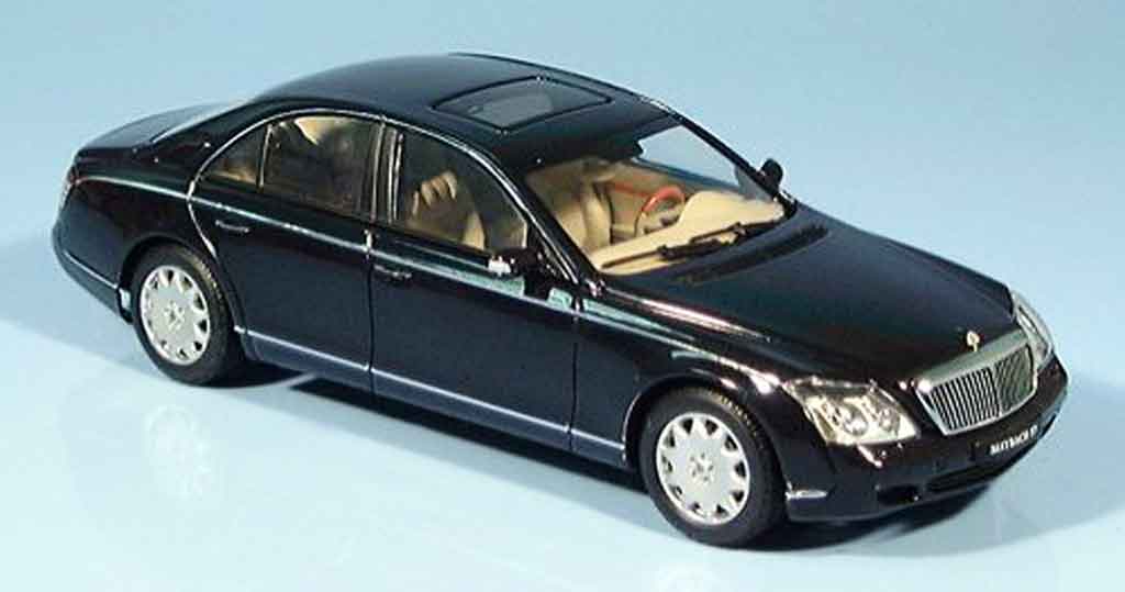 Maybach 57 1/43 Autoart SWB black 2002 diecast model cars