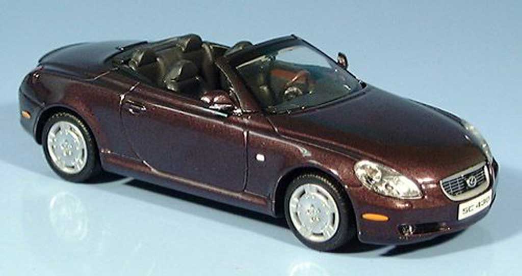 Lexus SC 430 1/43 Minichamps 430 lila 2001 diecast model cars